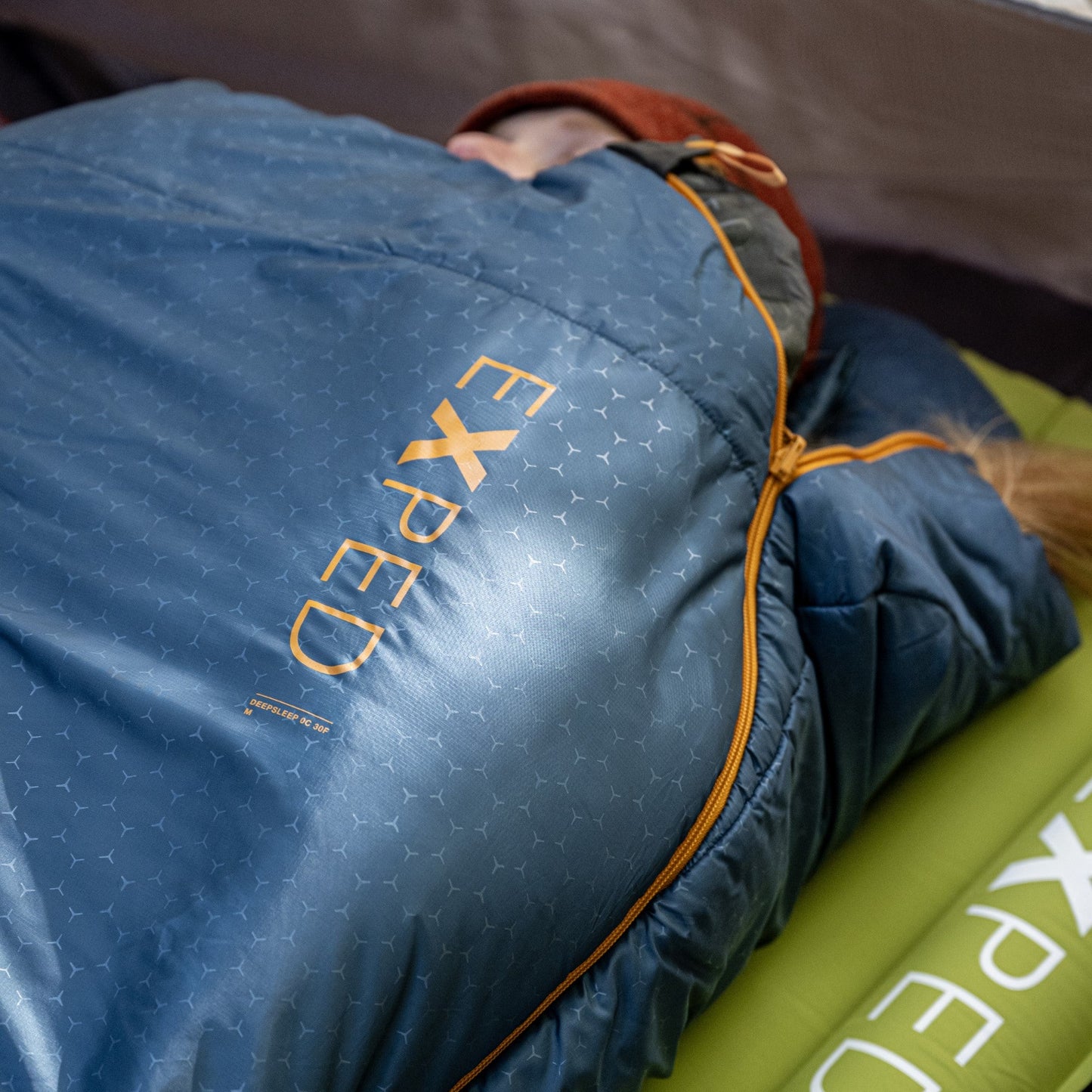 EXPED Deepsleep 0c sleeping bag lifestyle