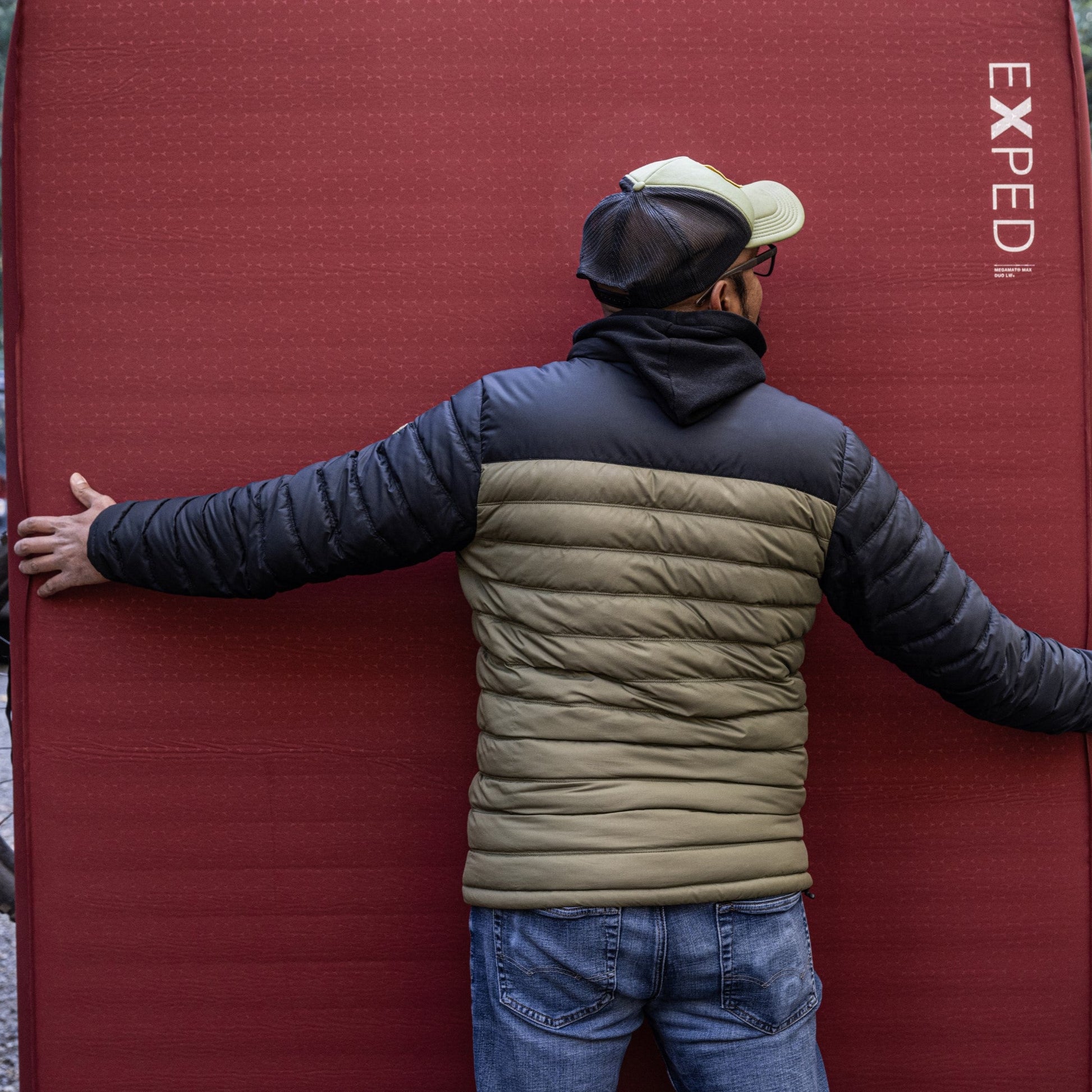 EXPED MegaMat Max Duo width lifestyle