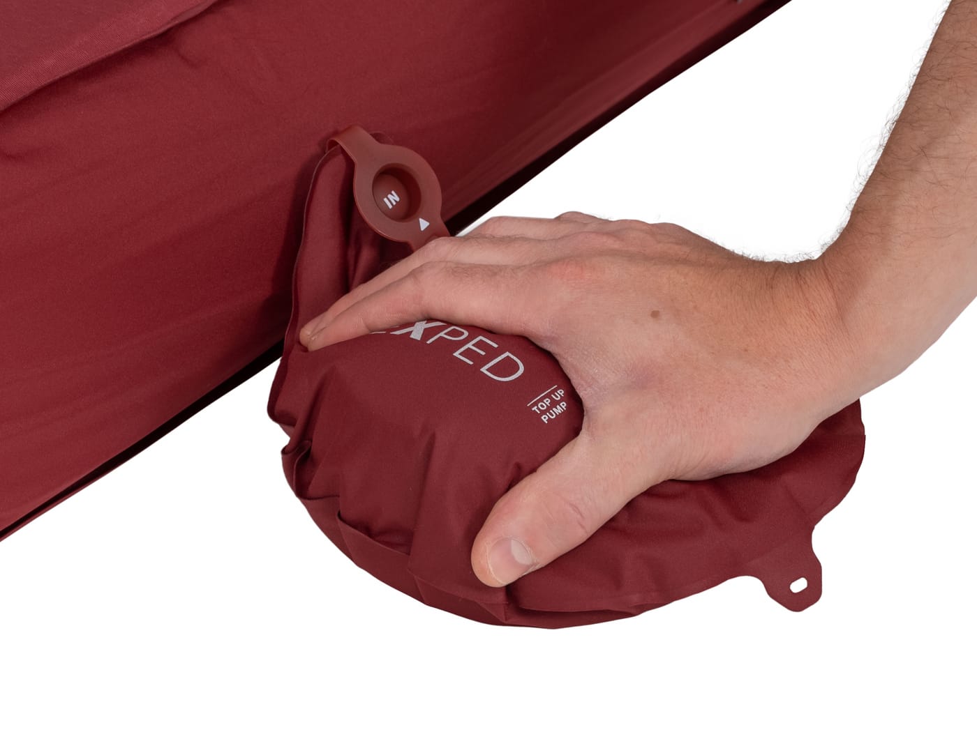 Megamat Max Pump in use