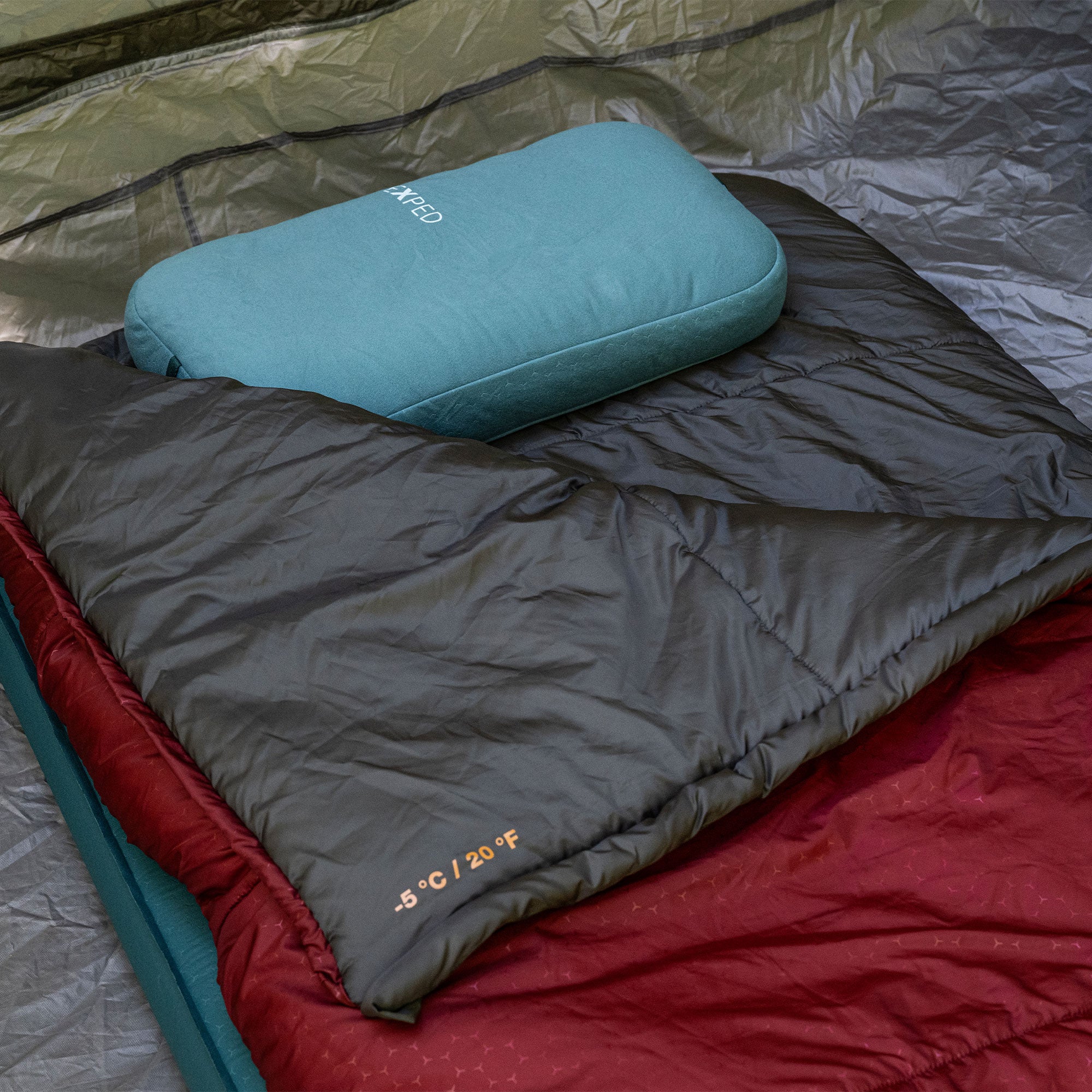 EXPED Mega pillow and mega sleep lifestyle