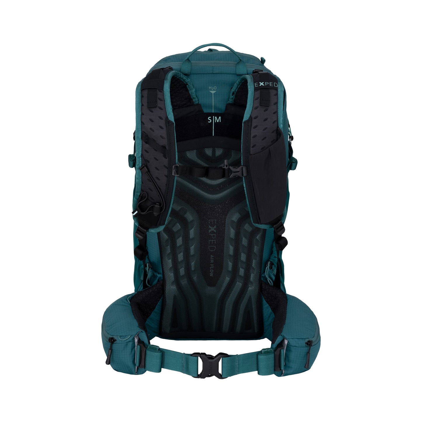 EXPED Skyline 30 Cypress rear of bag