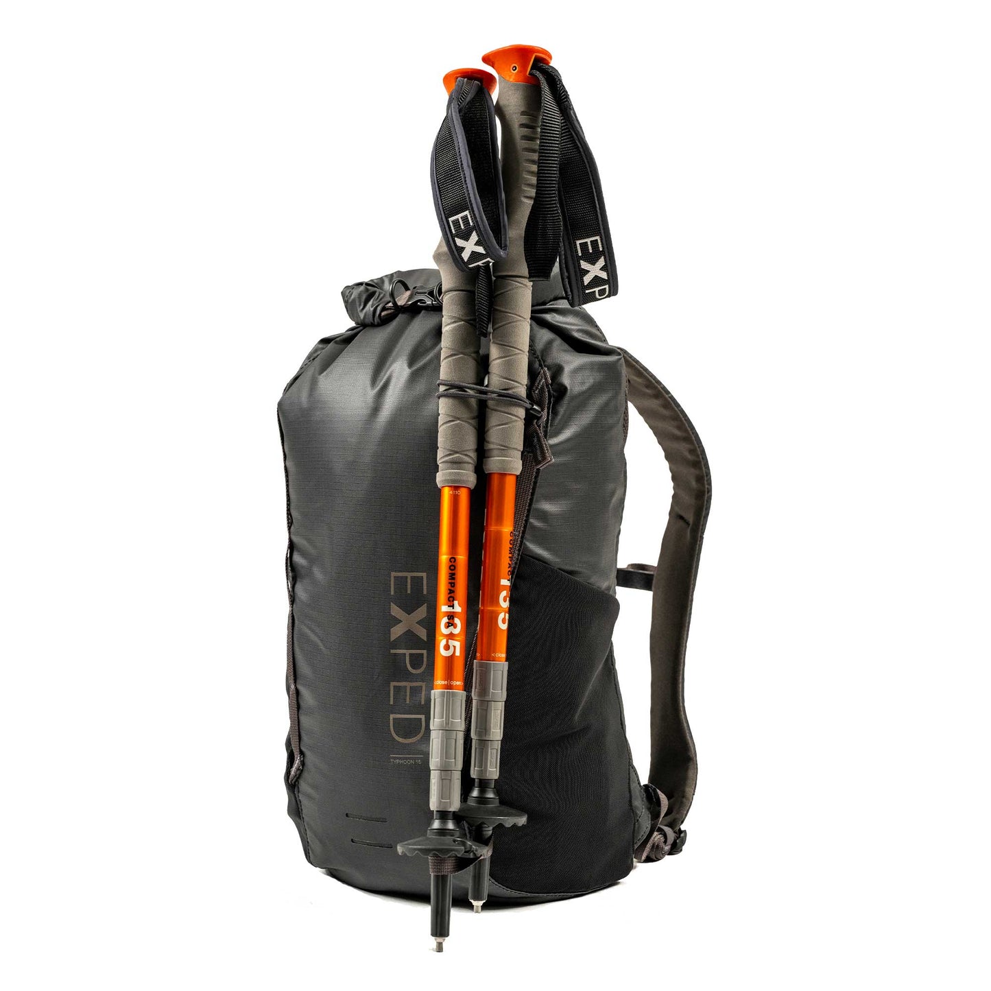 EXPED Typhoon 15 black with bottle
