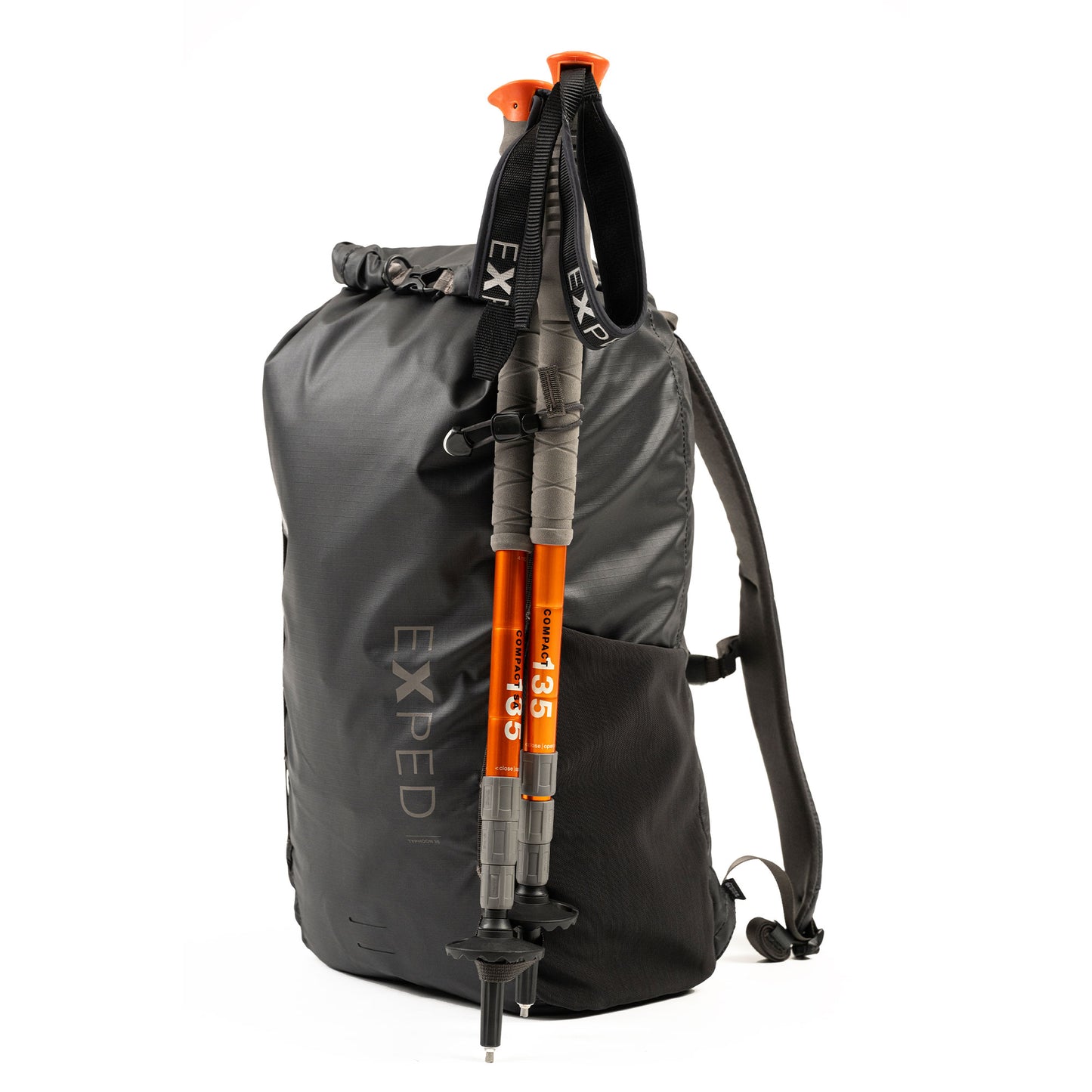 EXPED Typhoon 25 black with poles
