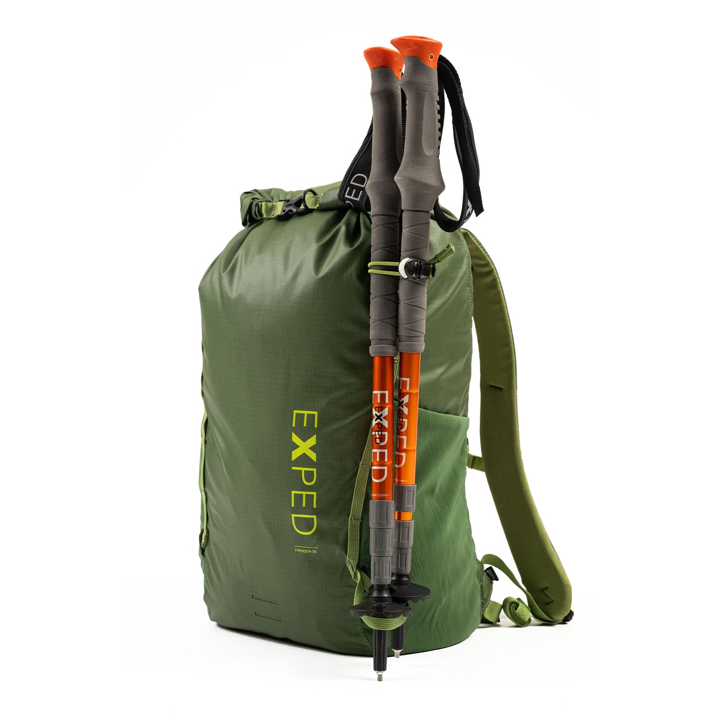 EXPED Typhoon 25 forest with poles