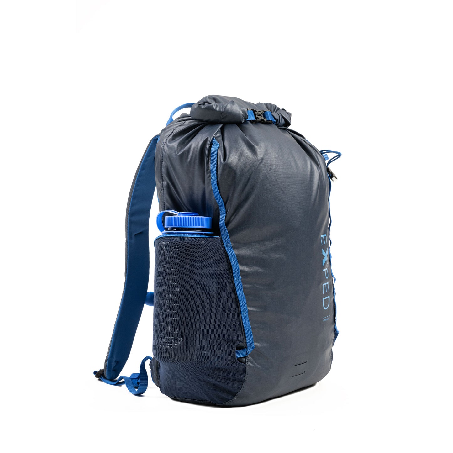EXPED Typhoon 25 navy with bottle