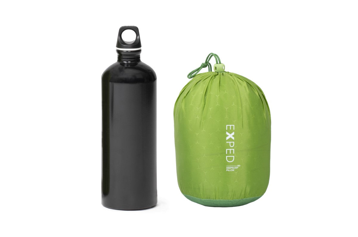 exped deepsleep pillow green packsize