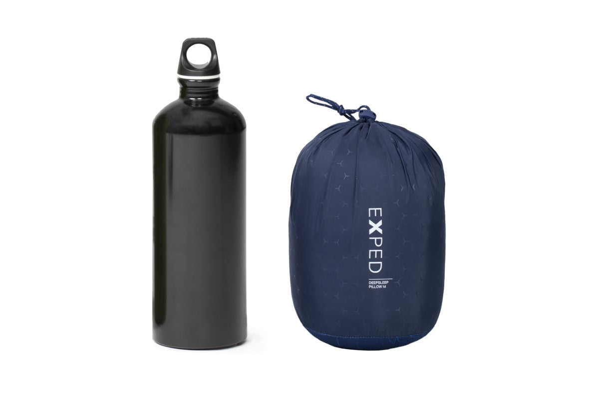 exped deepsleep pillow navy packsize