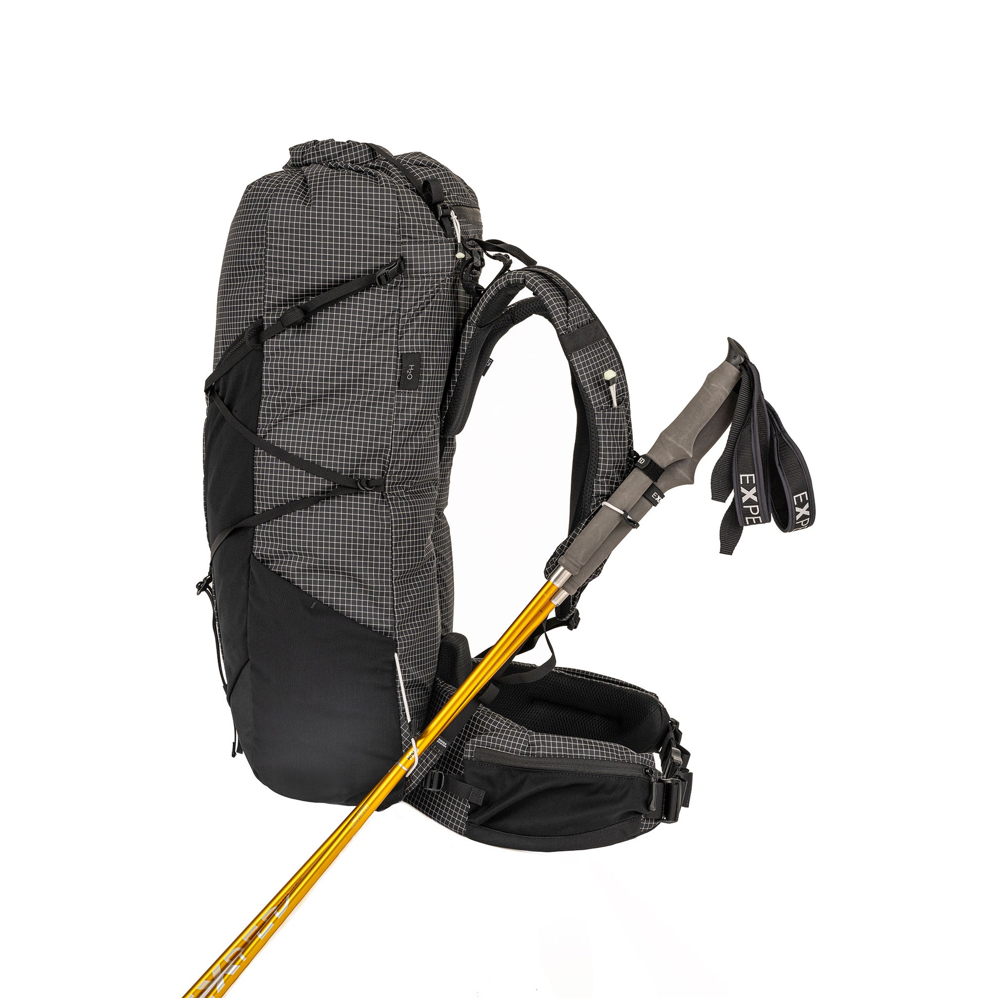EXPED Lightning 60 black poles on side