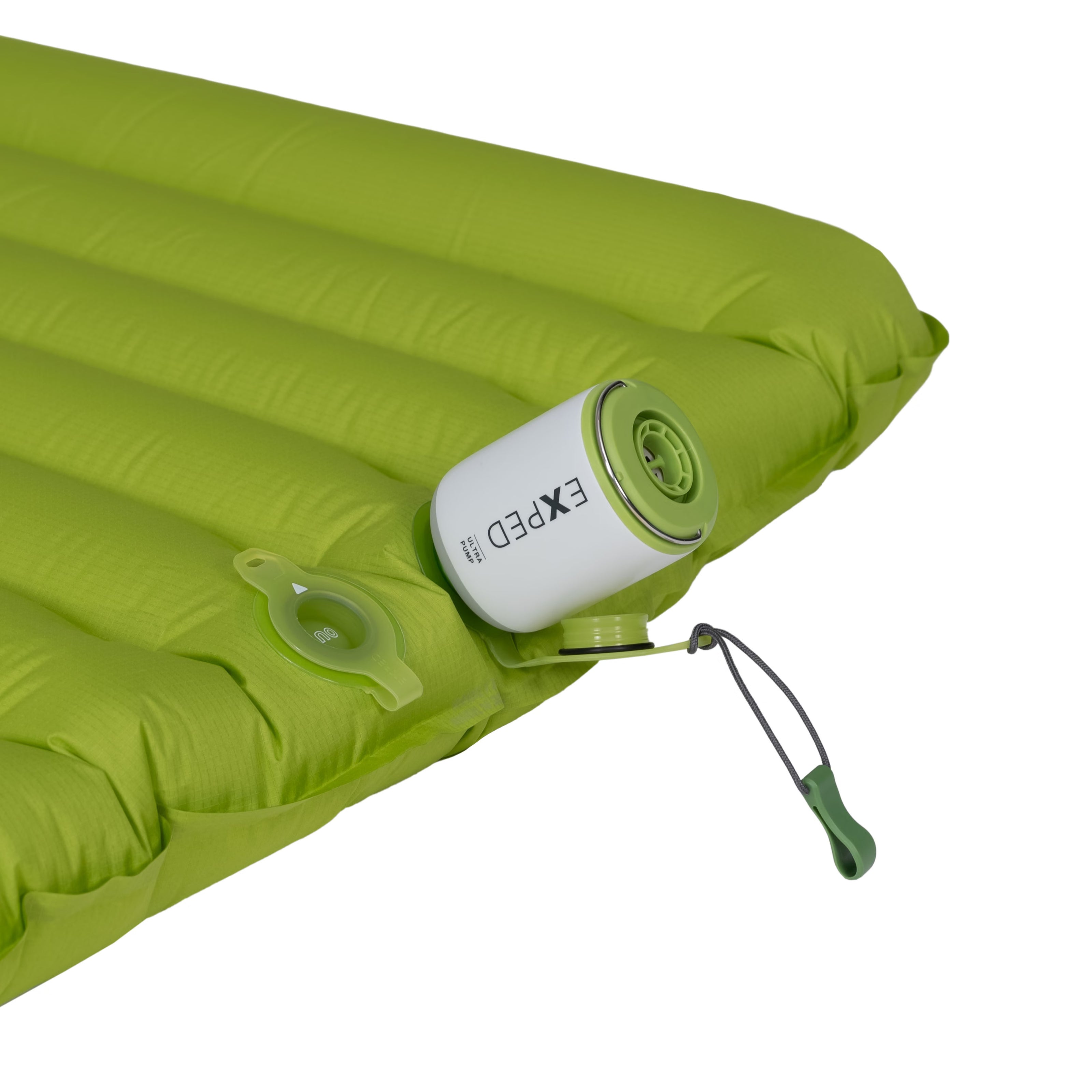EXPED Ultra Pump in use