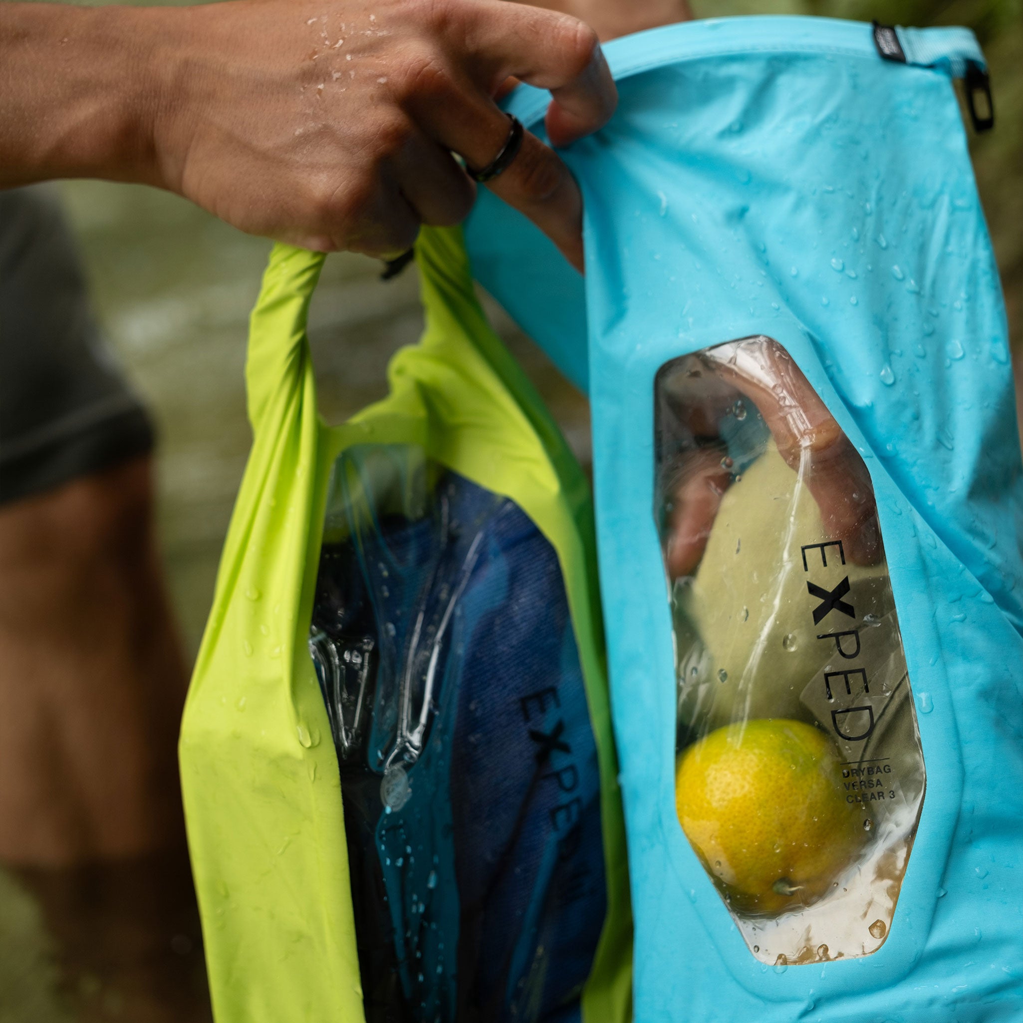 EXPED drybag versa clear lifestyle