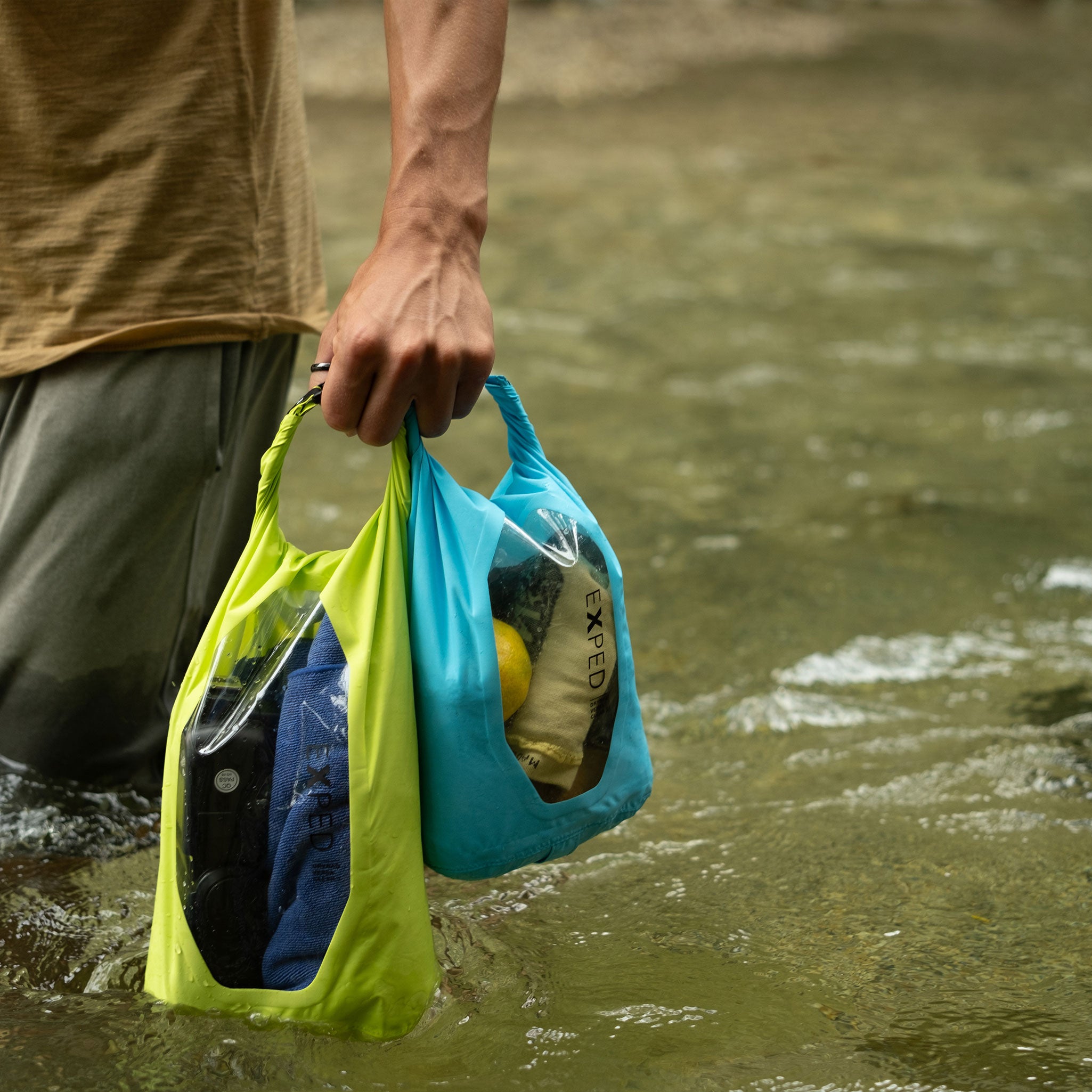 EXPED drybag versa clear lifestyle