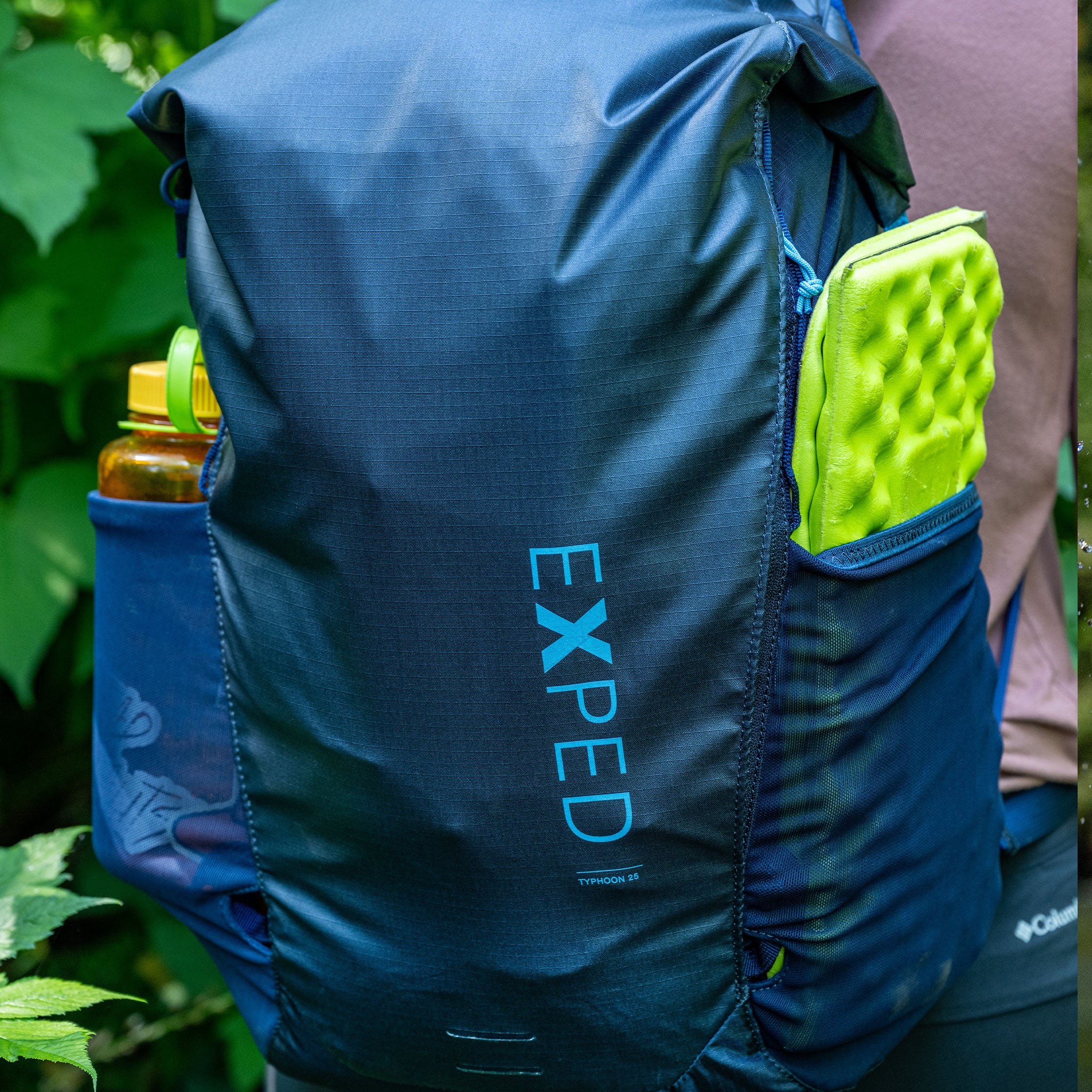 EXPED Typhoon lifestyle rear of bag