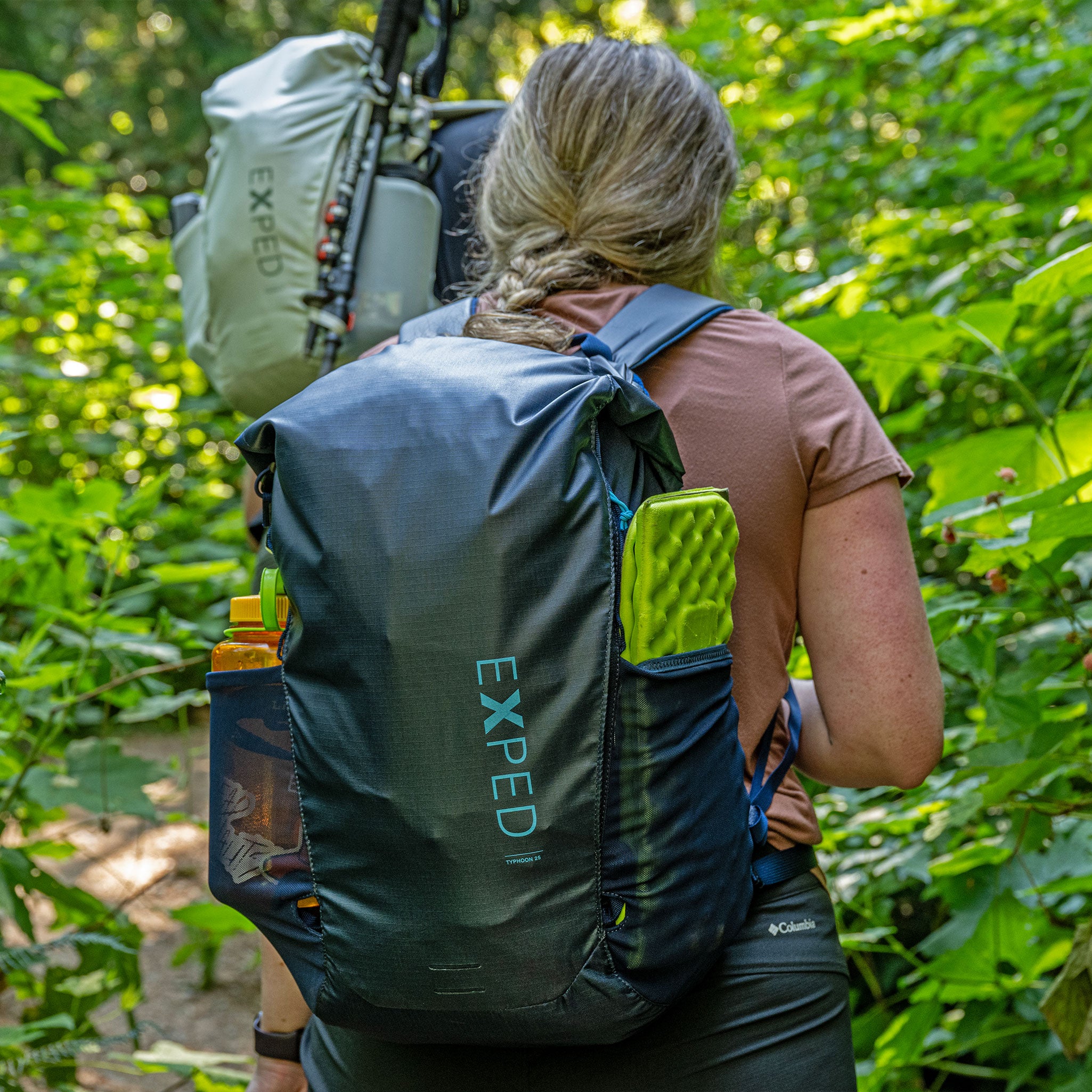 EXPED Typhoon Hiking in woods