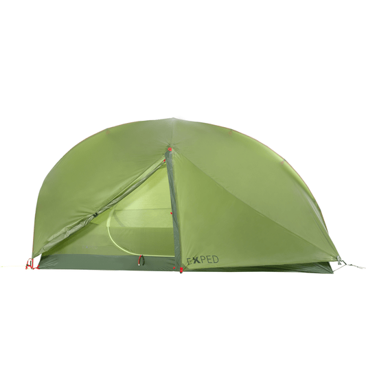 Mira II tent open door