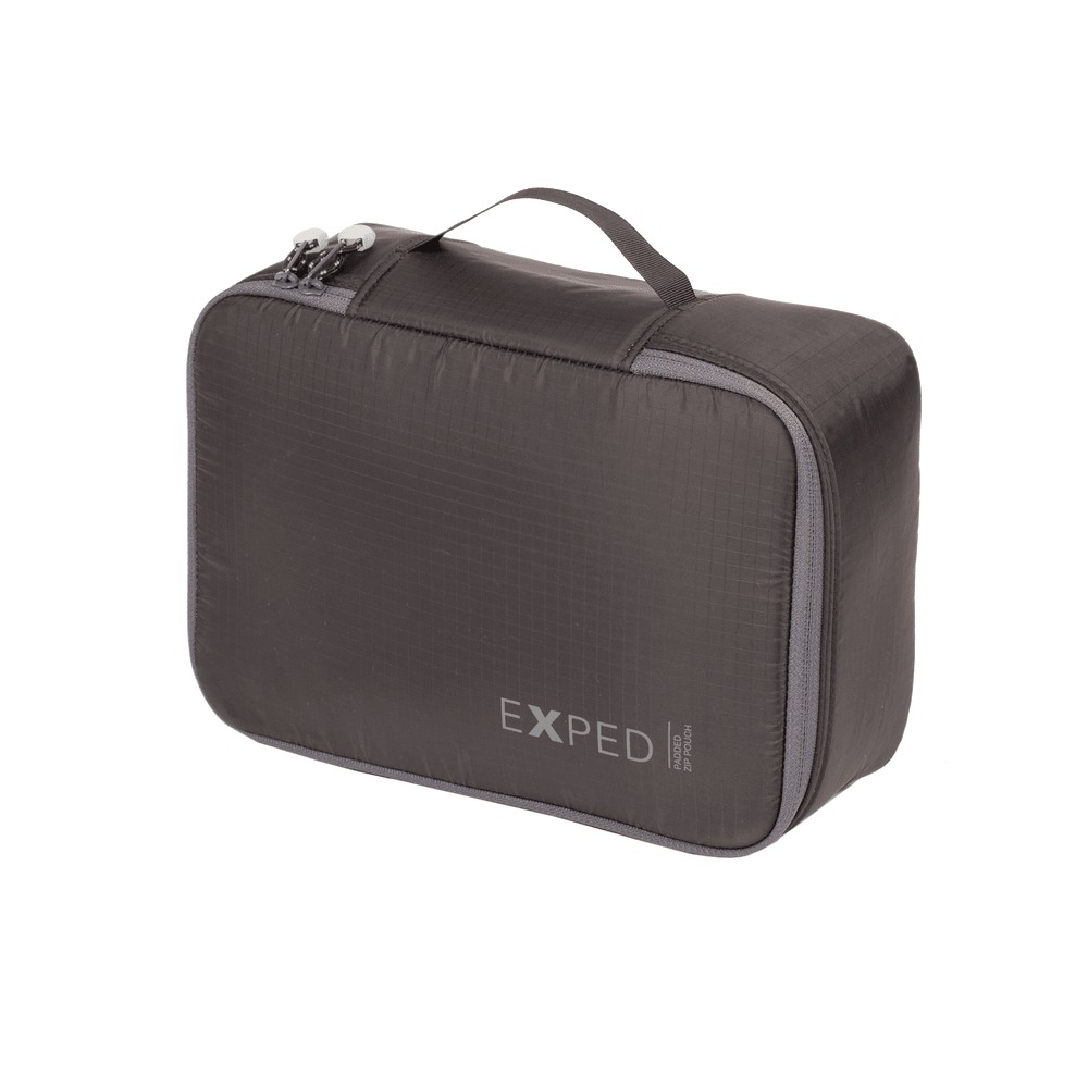 Padded Zip Pouch L black